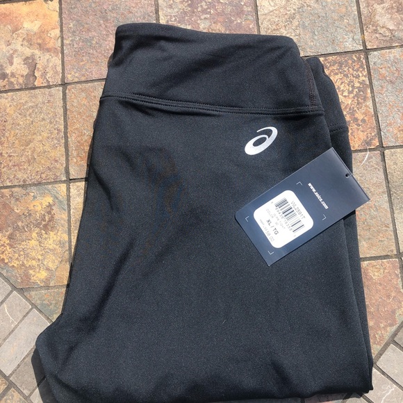 NWT Asics Women’s Running Legging Black XL - Picture 4 of 8
